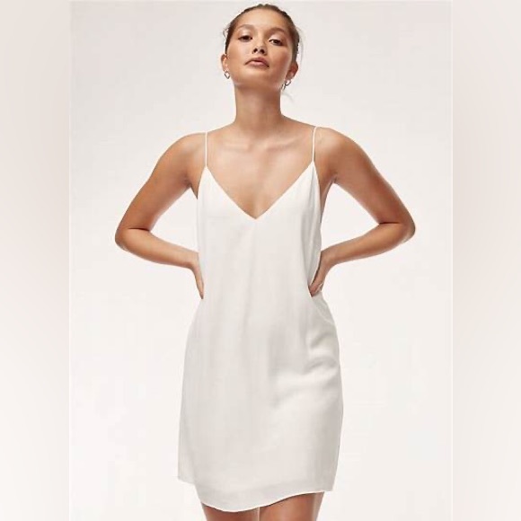 Wilfred Free Vivienne Dress in white - Picture 1 of 6